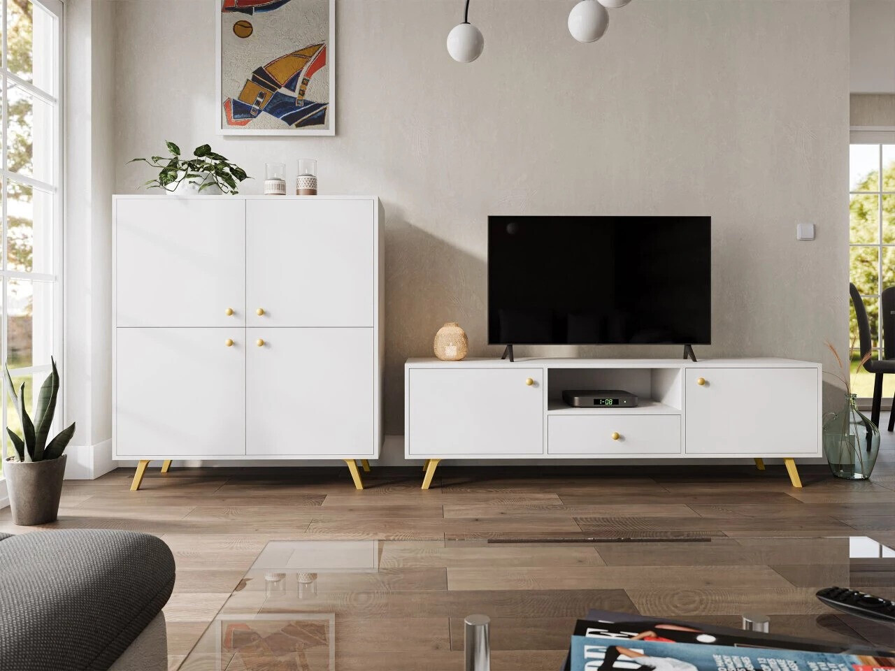 Dnevni boravak Monfera 105 (Bijela)