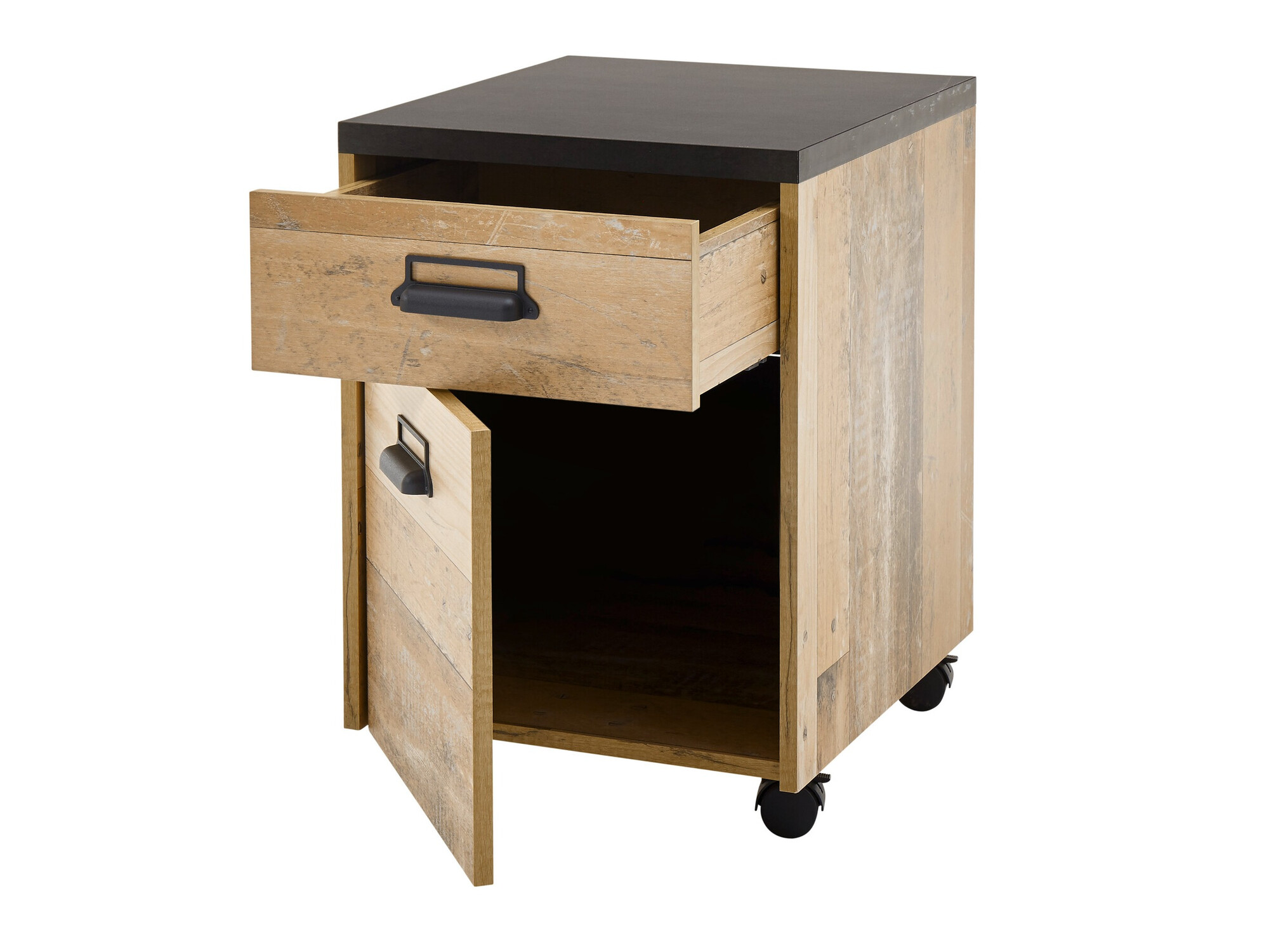 Ladičar Cirtale 103 (Starinsko drvo + Antracit)