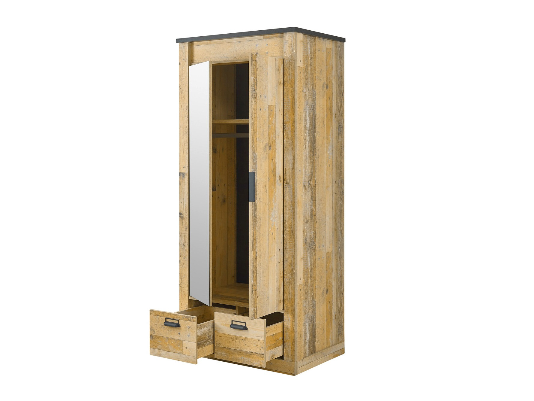 Ormar Cirtale 106 (Antracit + Starinsko drvo)