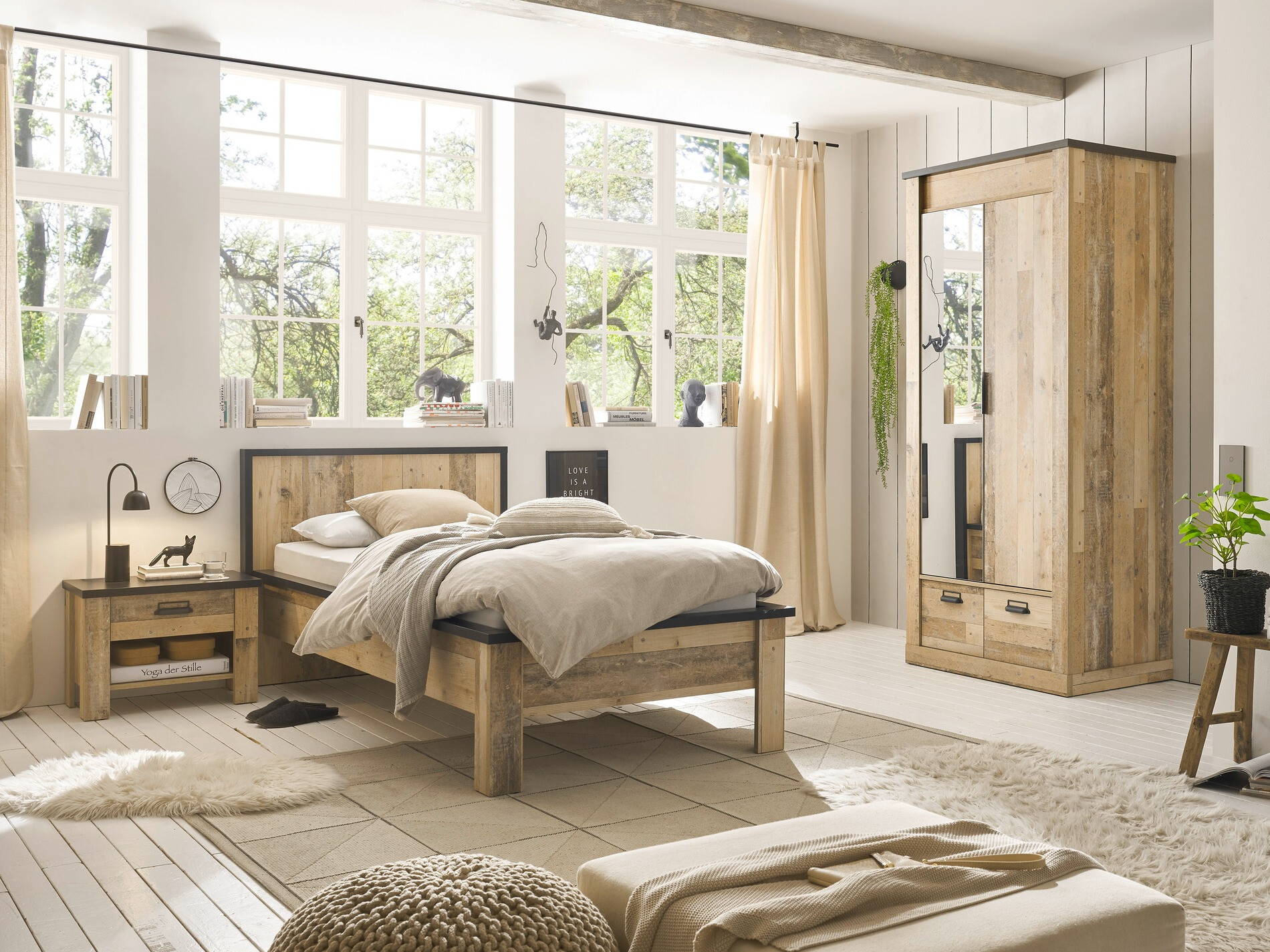 Ormar Cirtale 106 (Antracit + Starinsko drvo)