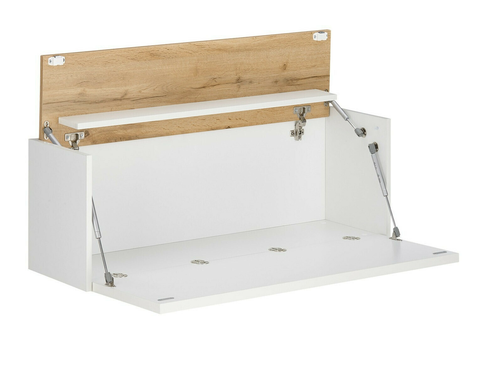 Set za dnevni boravak Elbsori 144 (Bijela + Hrast Wotan)