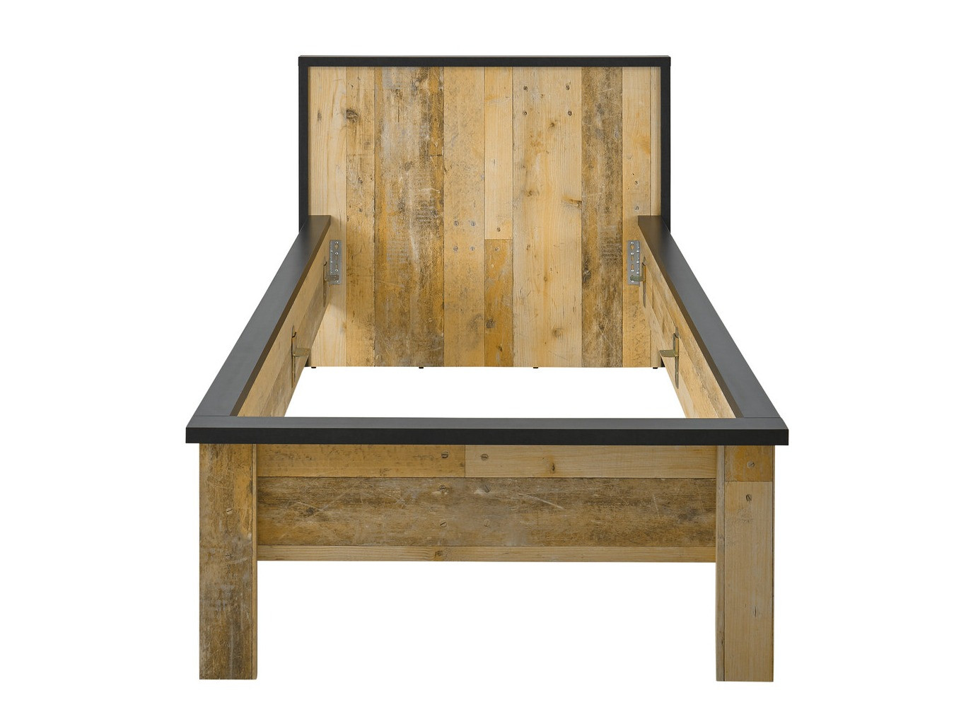 Krevet Cirtale 109 (Starinsko drvo + Antracit)