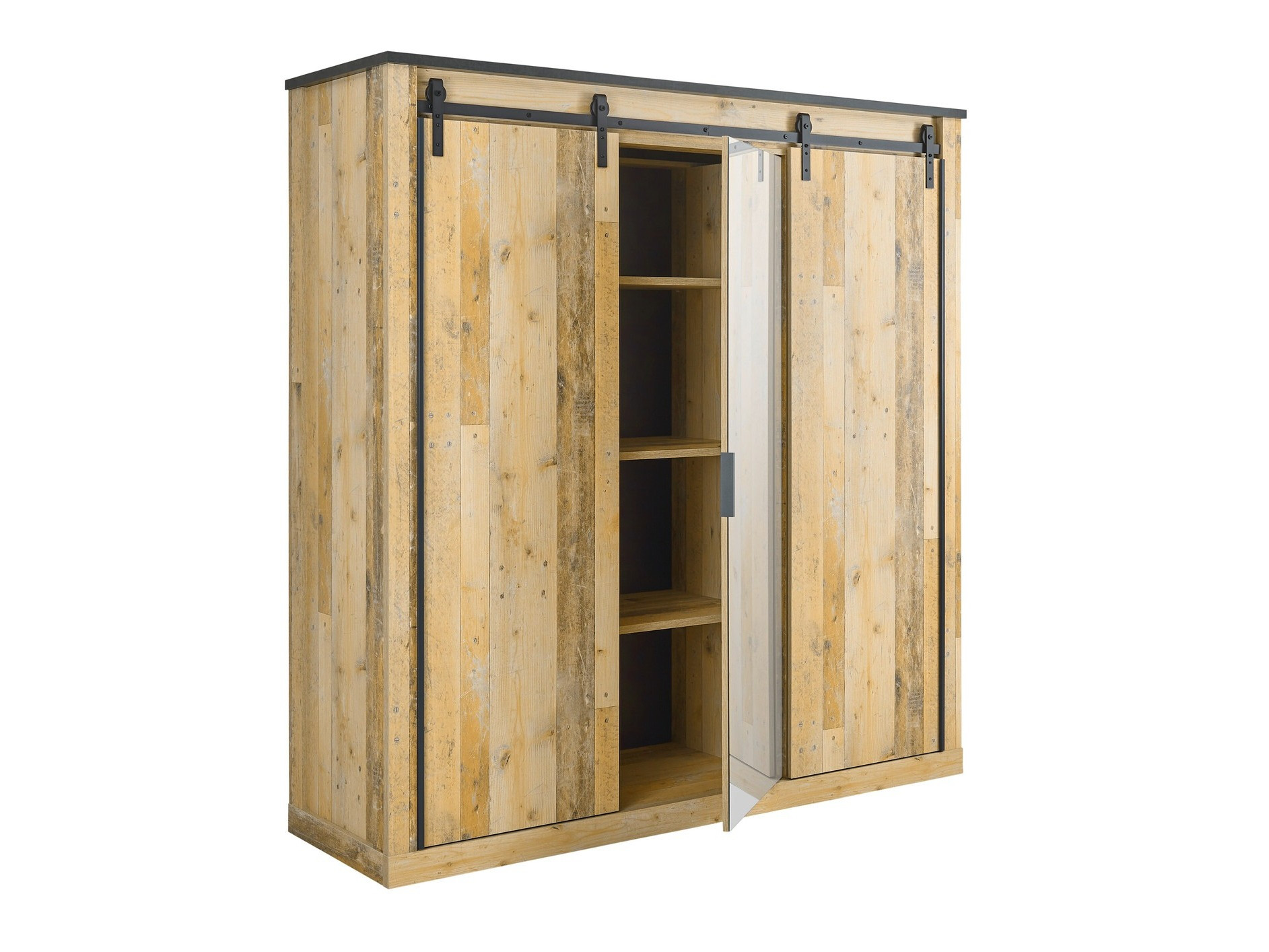 Ormar Cirtale 108 (Antracit + Starinsko drvo)