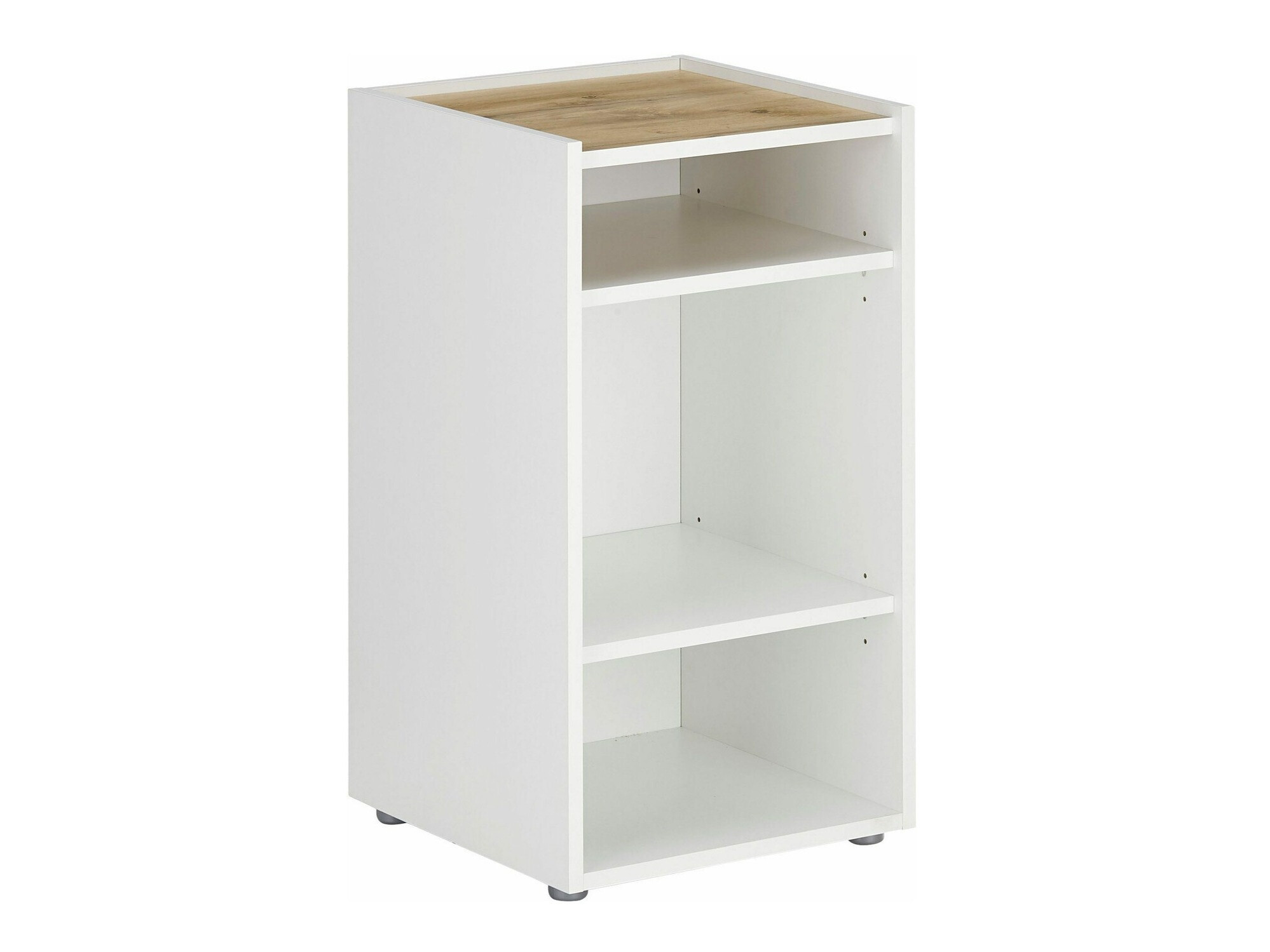 Polica Elbsori 149 (Bijela + Hrast Wotan)