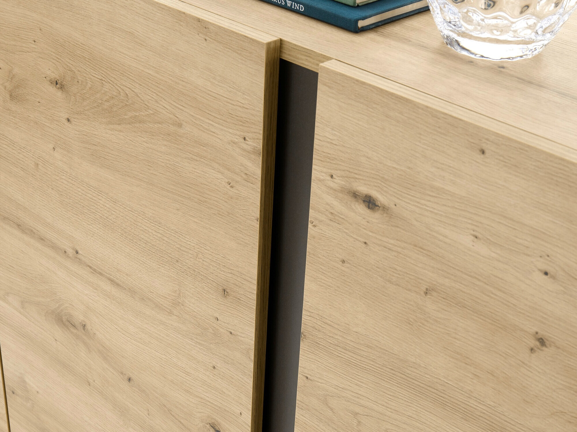 TV stol Veropho 102 (Hrast Artisan + Grafit)