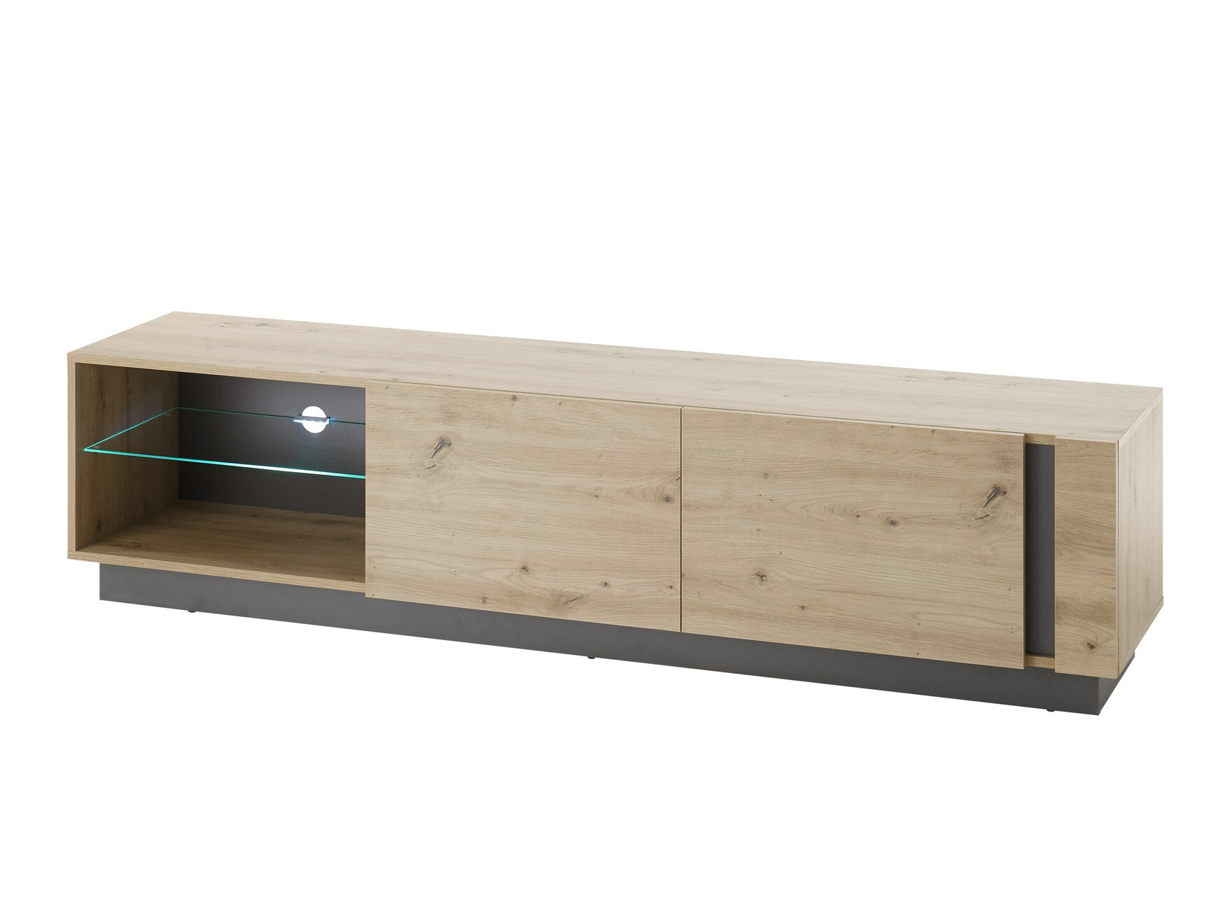 TV stol Veropho 103 (Hrast Artisan + Grafit)