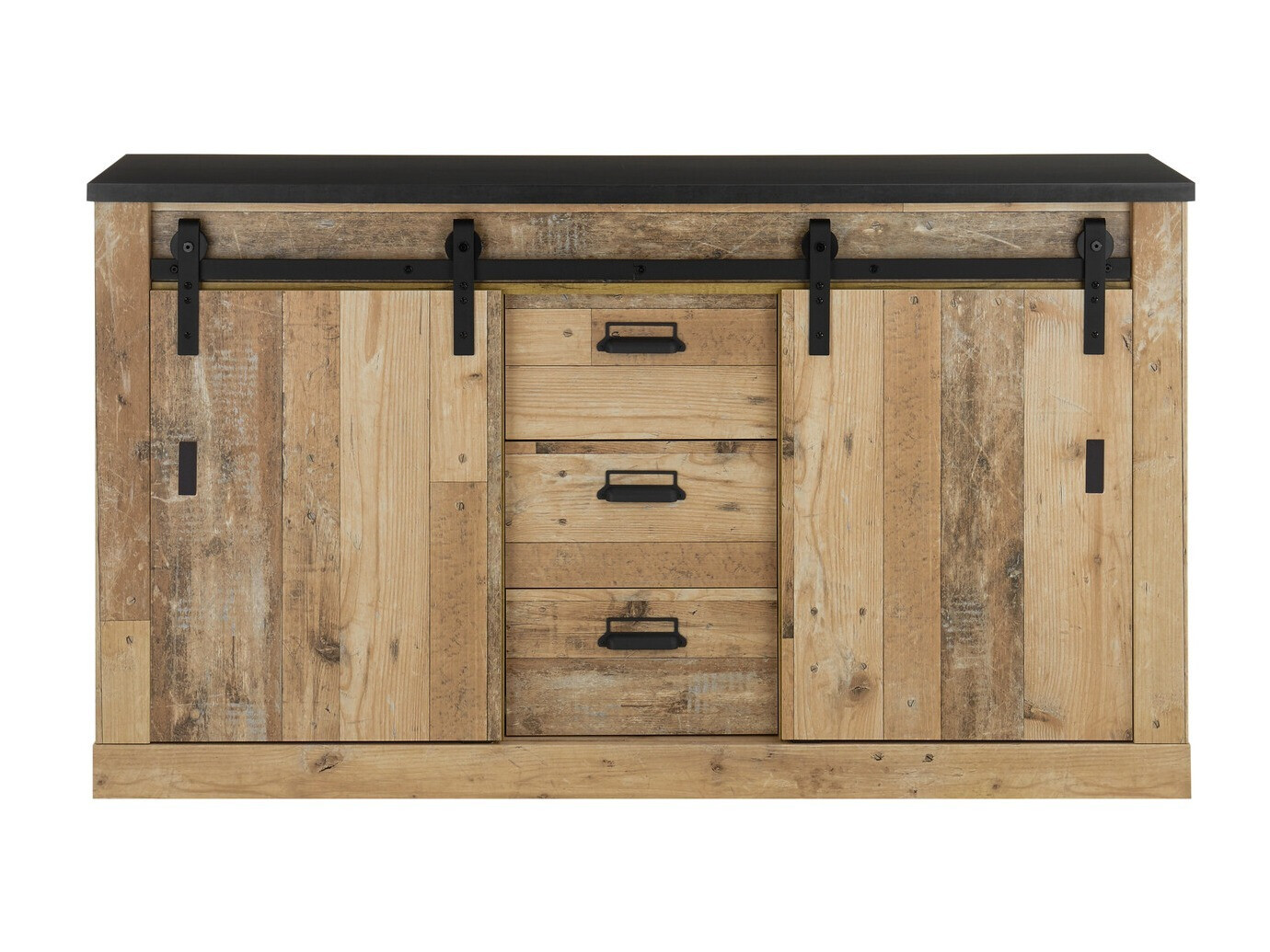 Komoda Cirtale 116 (Antracit + Ostarjelo drvo)