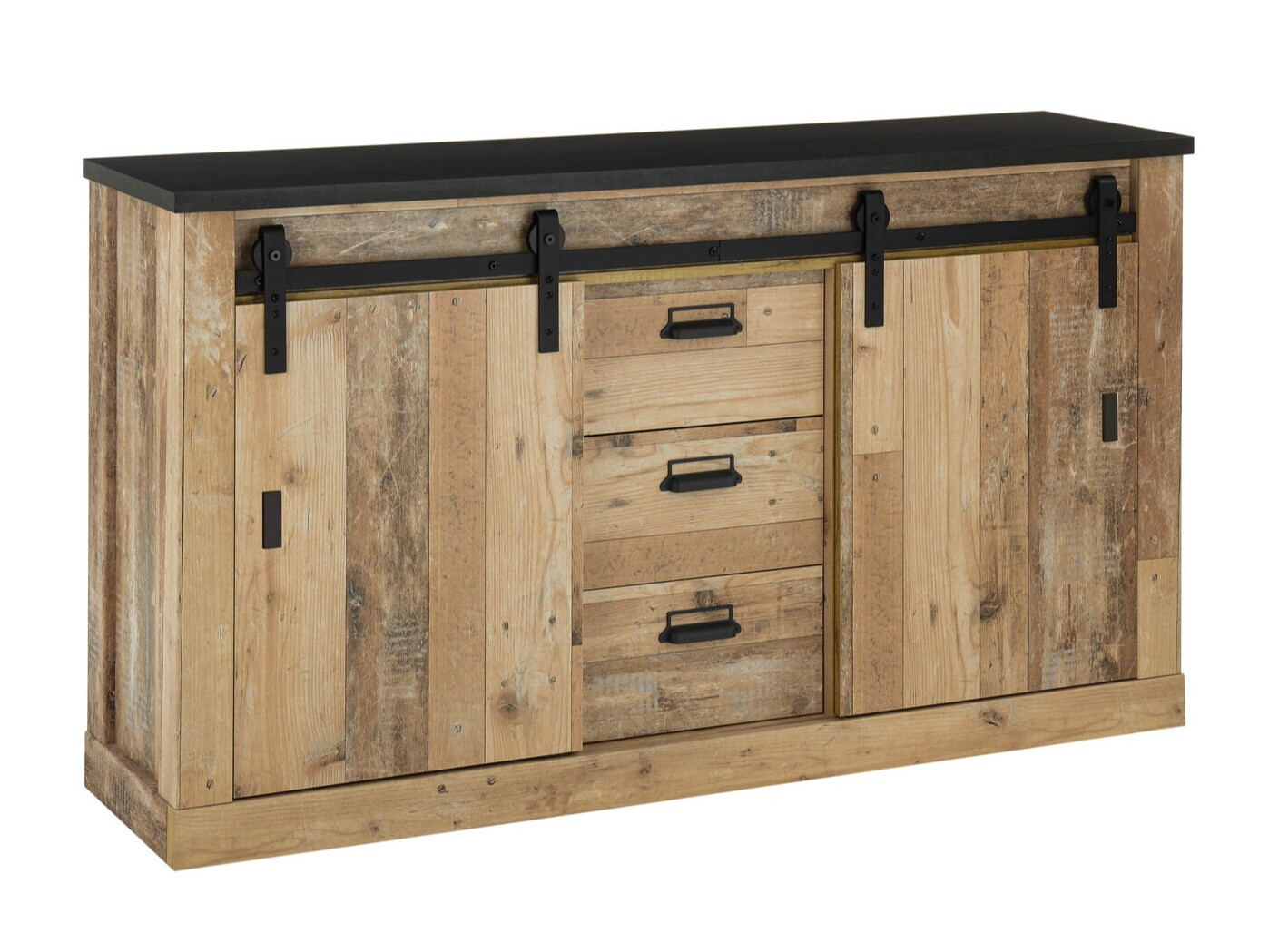 Komoda Cirtale 116 (Antracit + Starinsko drvo)