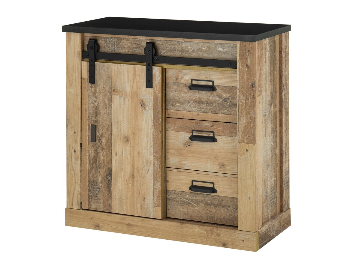 Komoda Cirtale 117 (Antracit + Starinsko drvo)