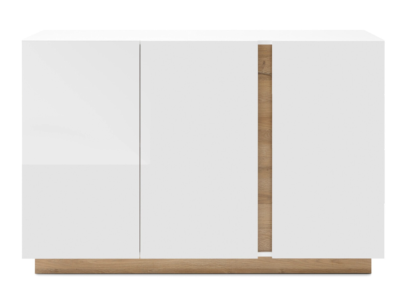 Ormarić Veropho 106 (Sjajno bijela + Grandson hrast)