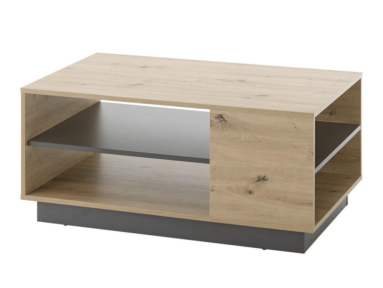 Stolić za kavu Veropho 108 (Hrast Artisan + Grafit)