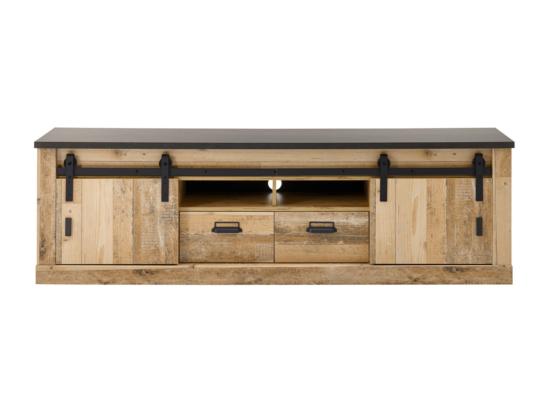 TV stol Cirtale 113 (Antracit + Starinsko drvo)