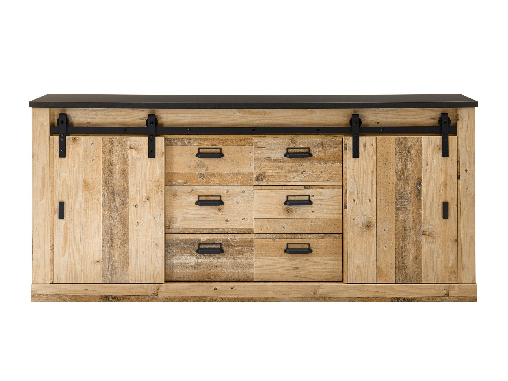 Komoda Cirtale 118 (Antracit + Starinsko drvo)