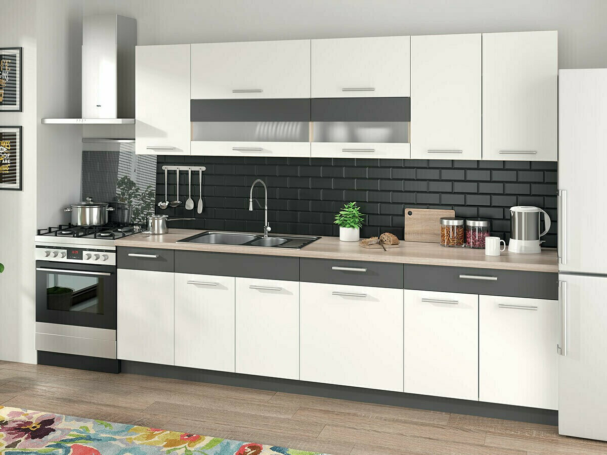 Modularan zidni ormarić Mode White 107