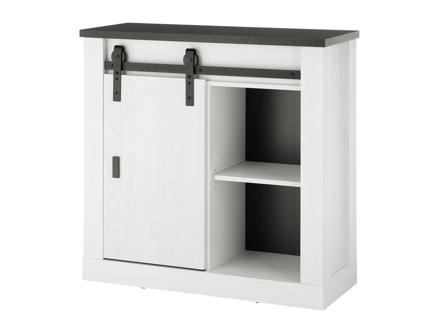 Ormarić Cirtale 119 (Izbijeljeni bor + Antracit)