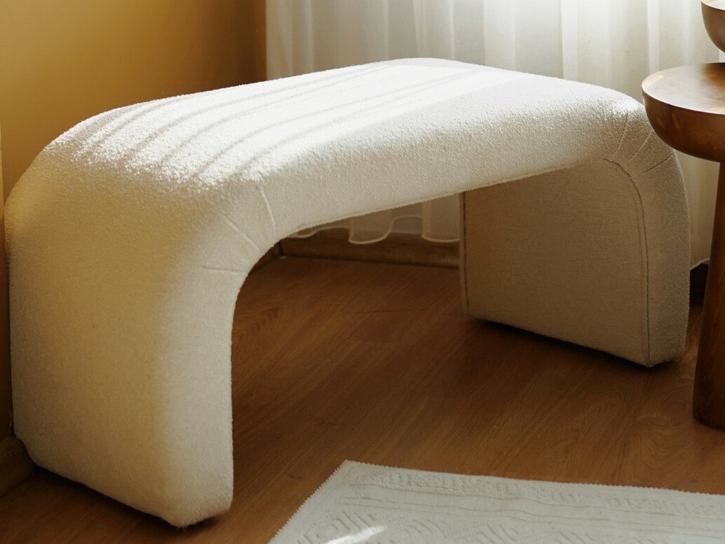 Tapecirana klupa Altadena 566 (Bijela)