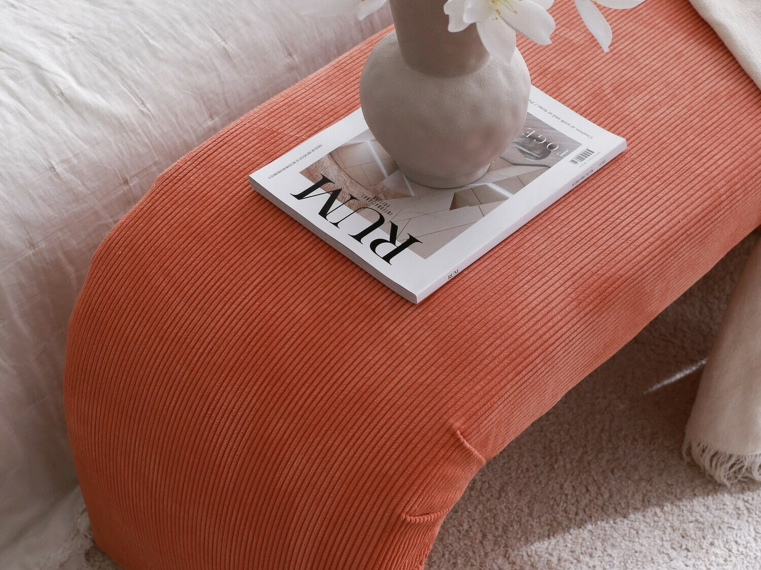 Tapecirana klupa Altadena 566 (Coral)