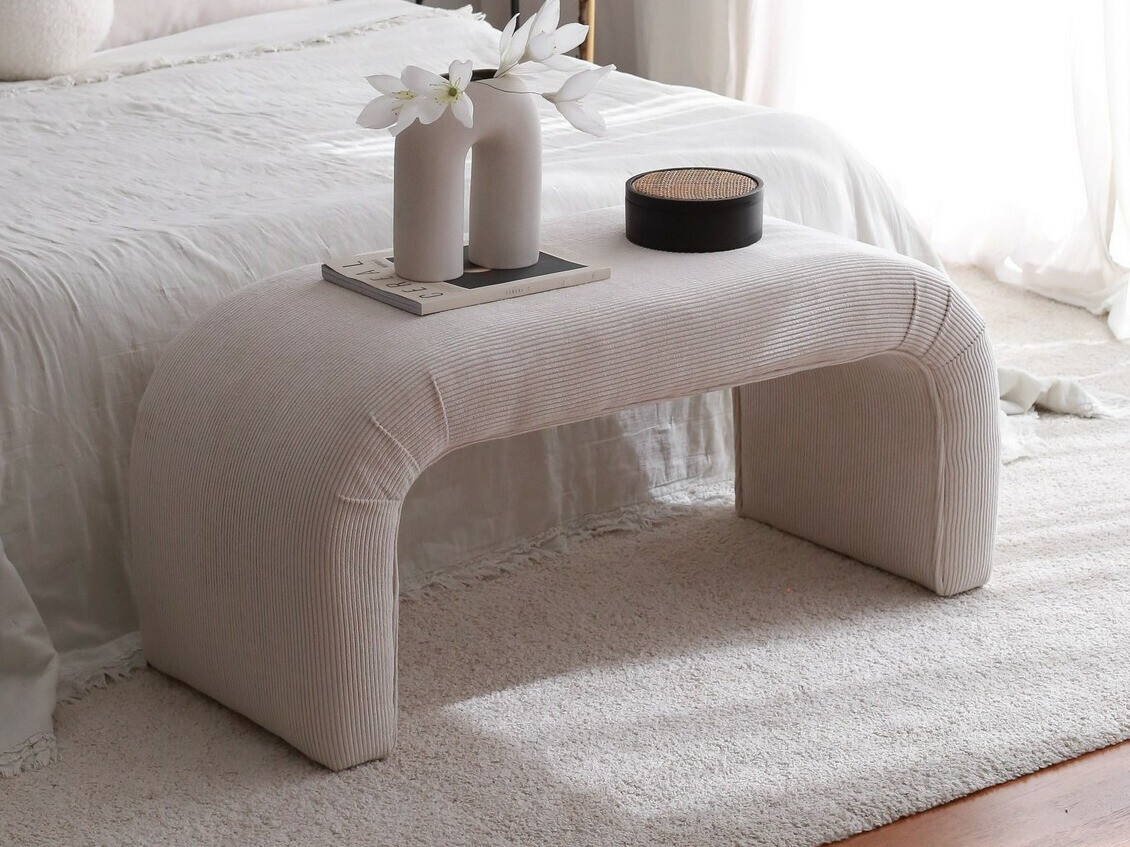 Tapecirana klupa Altadena 566 (Krem)