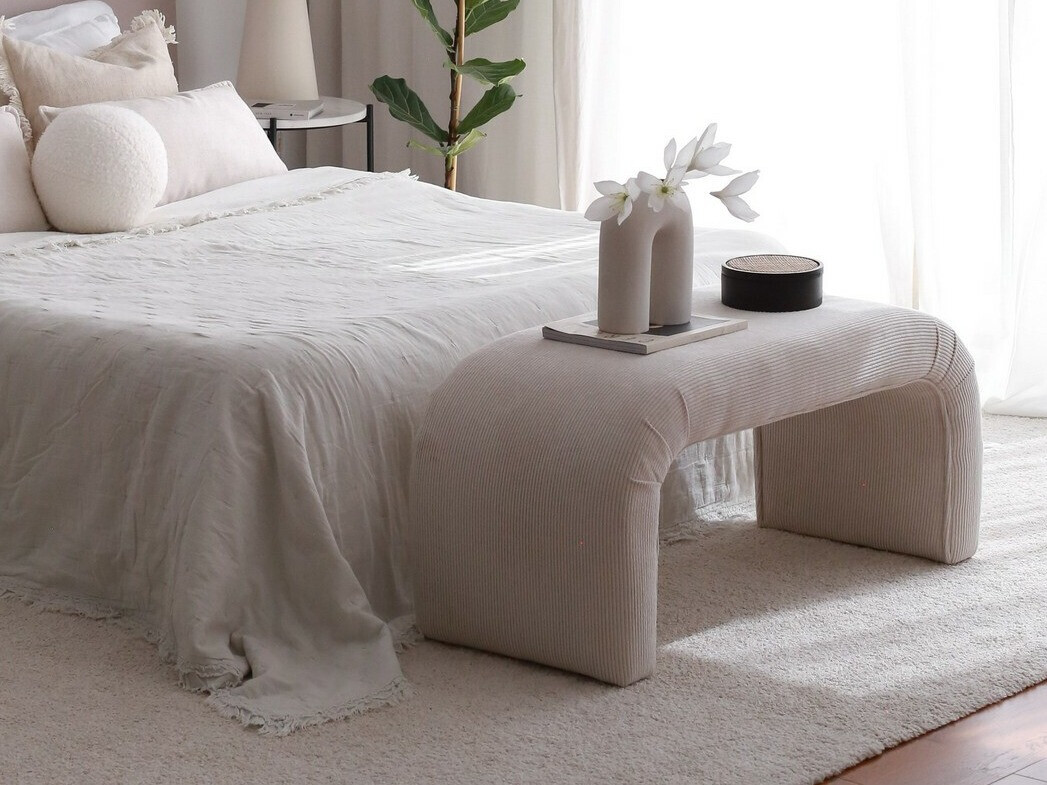 Tapecirana klupa Altadena 566 (Krem)