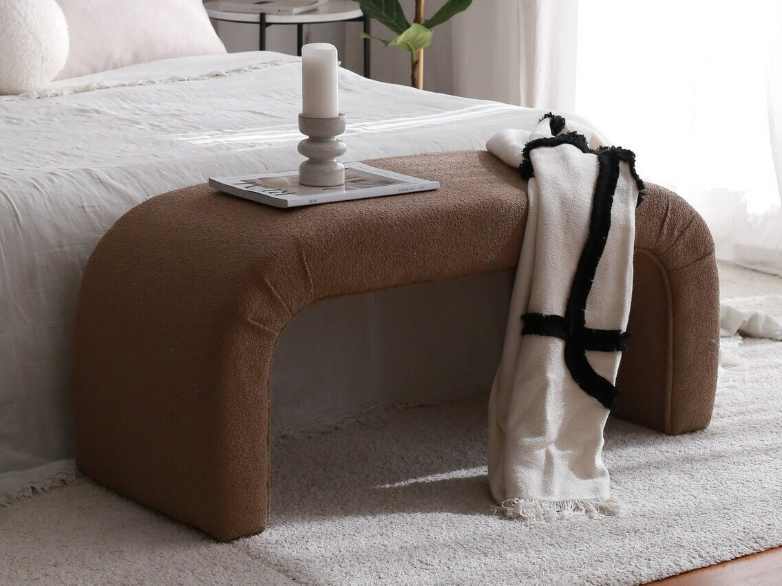 Tapecirana klupa Altadena 566 (Smeđa)