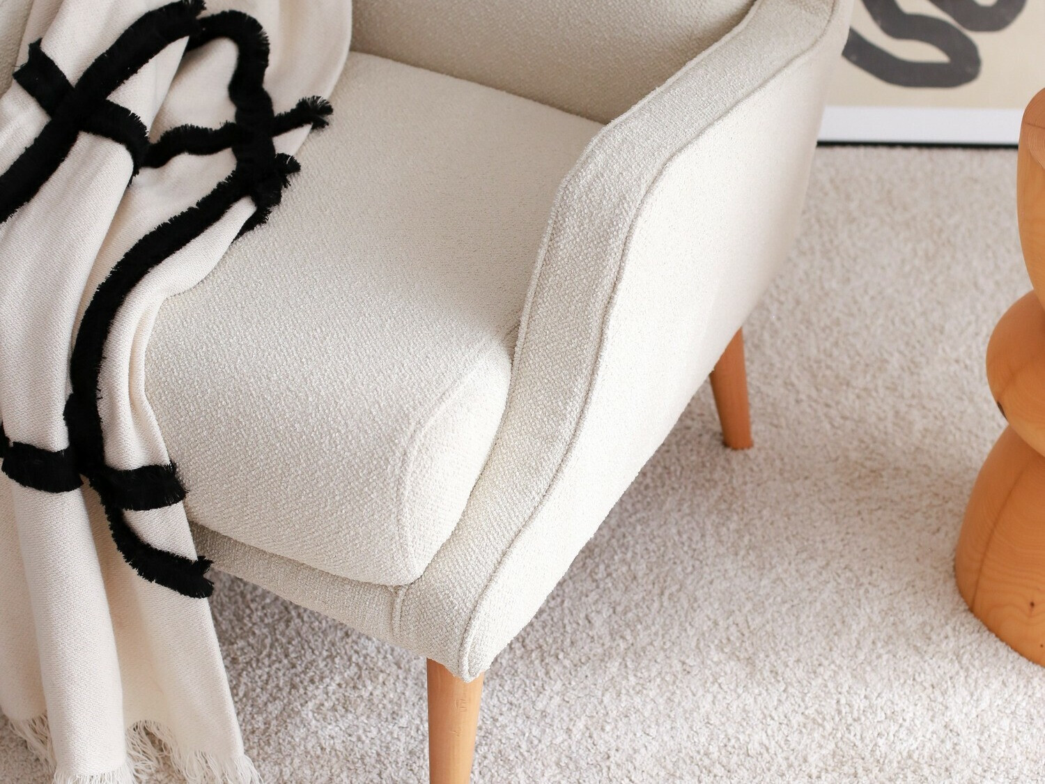 Fotelja Altadena 571 (Krem)