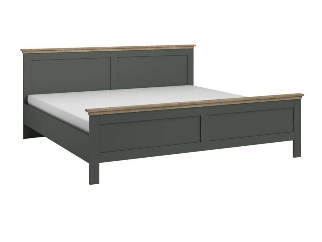 Krevet Tolnue 120 (Tamnozelena + Hrast lefkas)