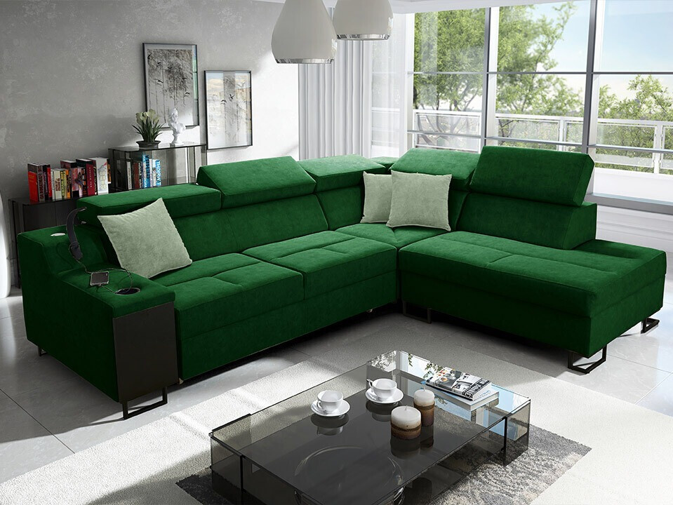 Kutna garnitura Sarasota 138 (Uttario Velvet 2951 + Uttario Velvet 2954)