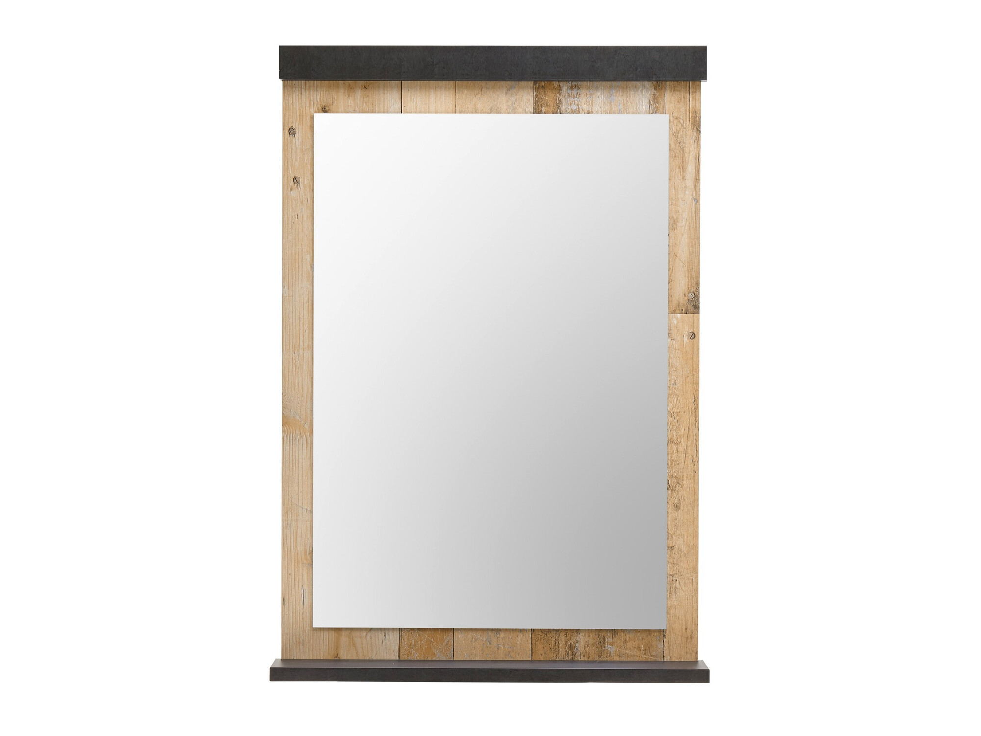 Ogledalo Cirtale 127 (Antracit + Ostarjelo drvo)