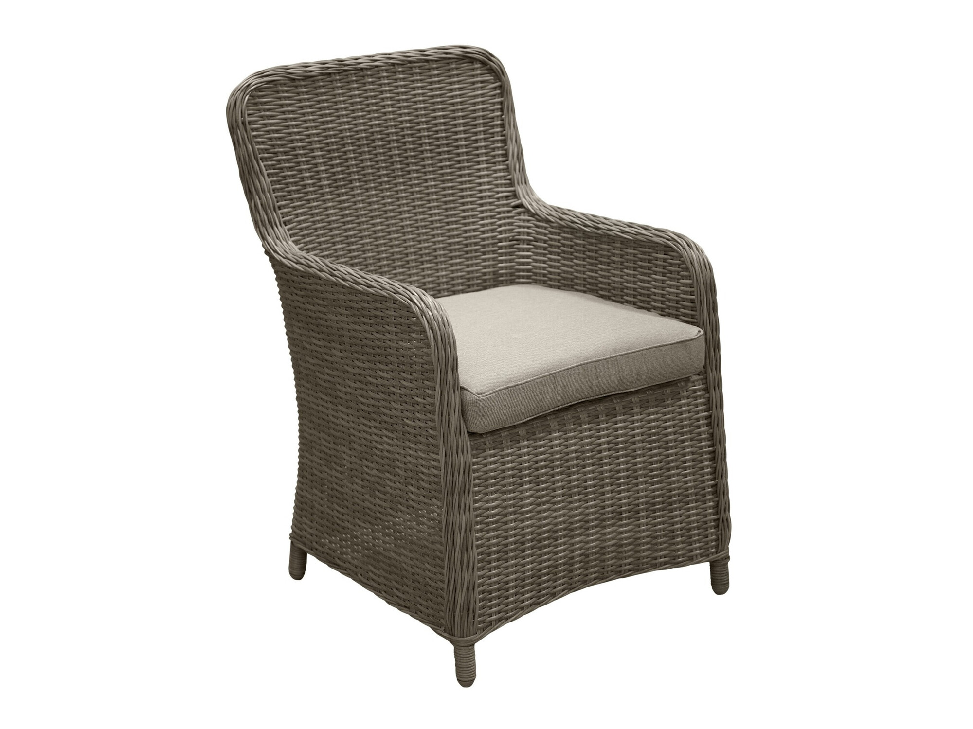 Set stola i stolica Dallas 2201 (Svijetlo smeđa + Bež)