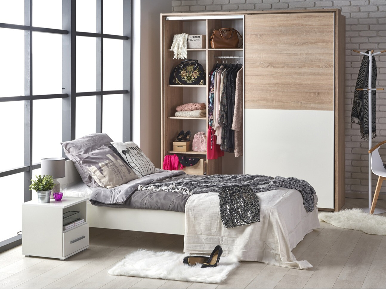 Krevet Cirveso 105 (Bijela)