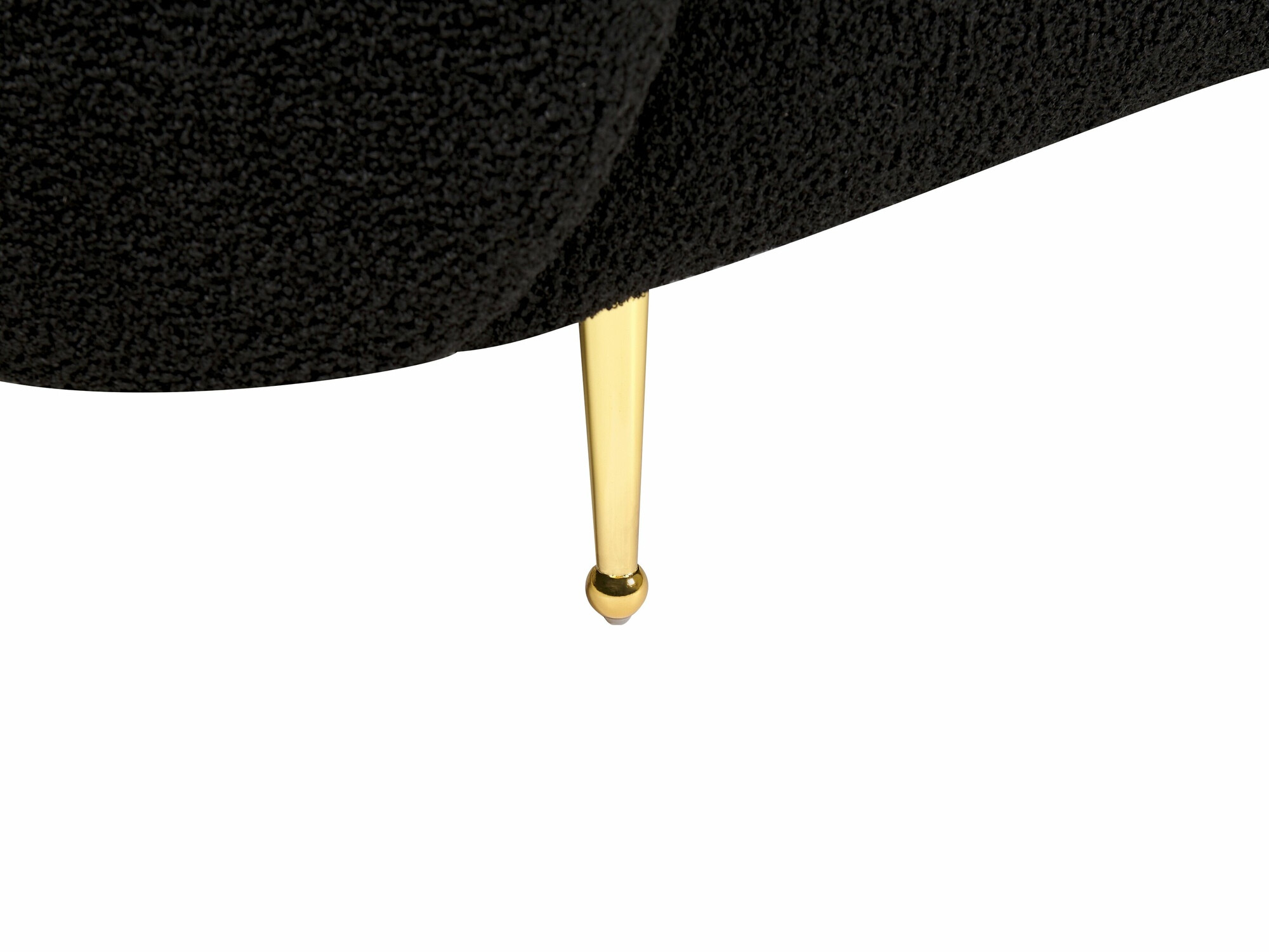 Sofa Berwyn 123 (Crna + Zlatno)