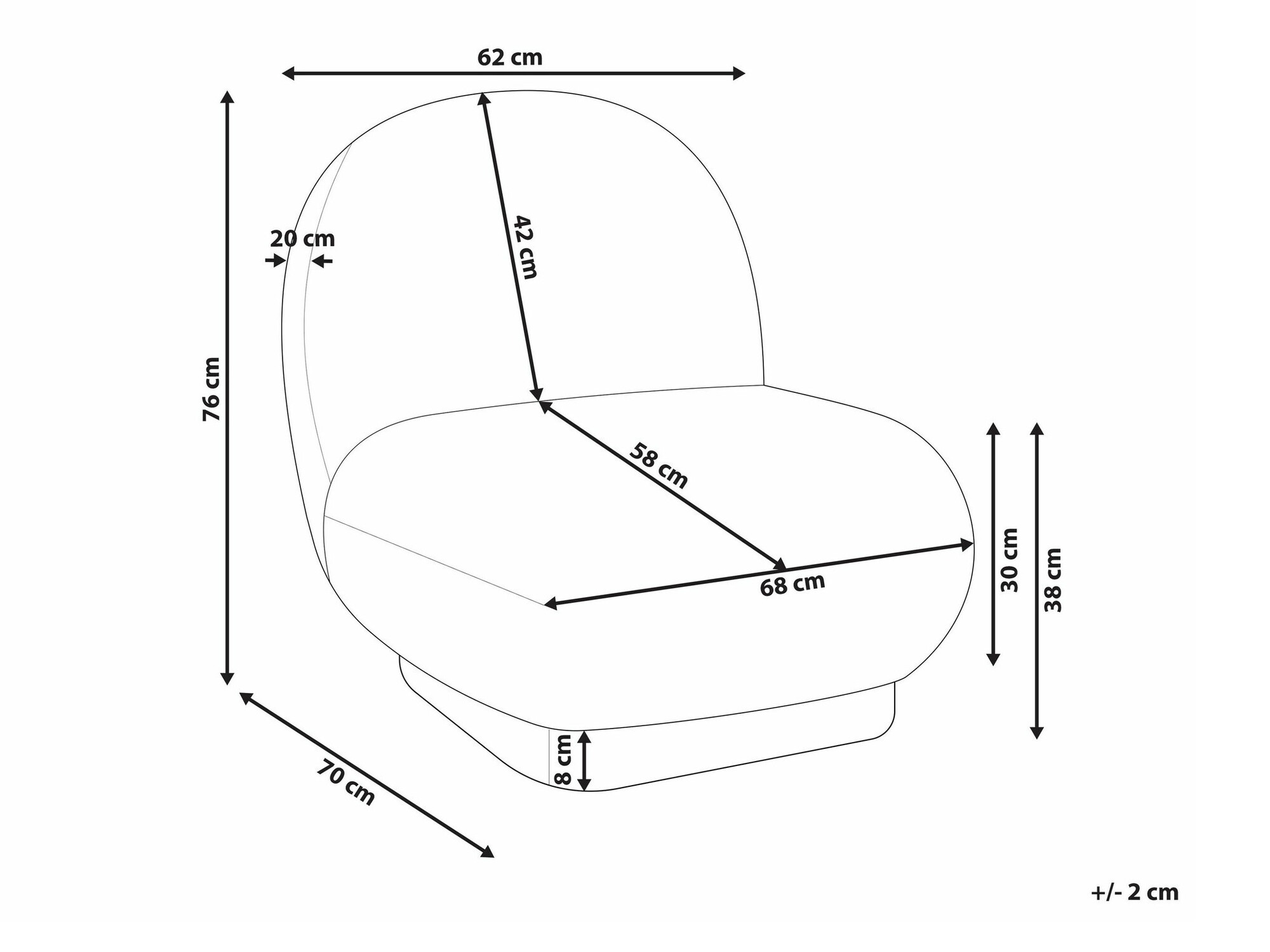 Fotelja Berwyn 1830 (Zelena)