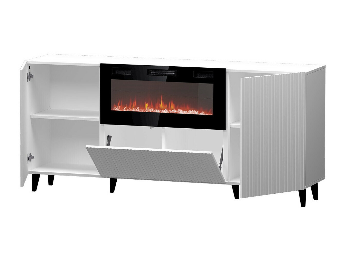 Ormarić Dicto I (Bijela + Crna)