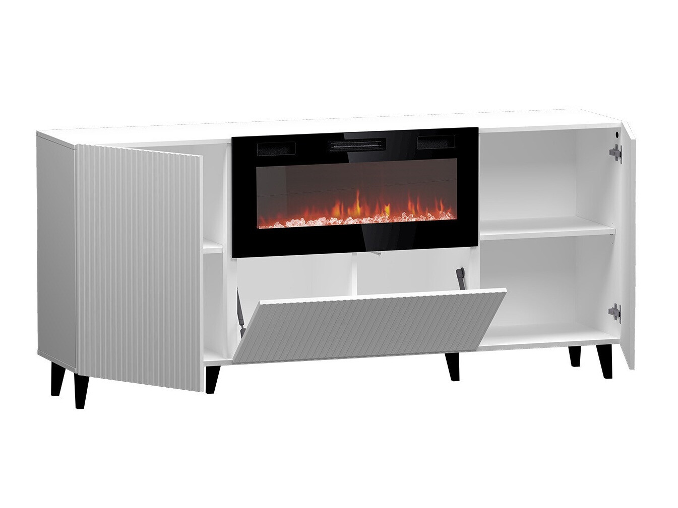 Ormarić Dicto I (Crna + Zlatna)