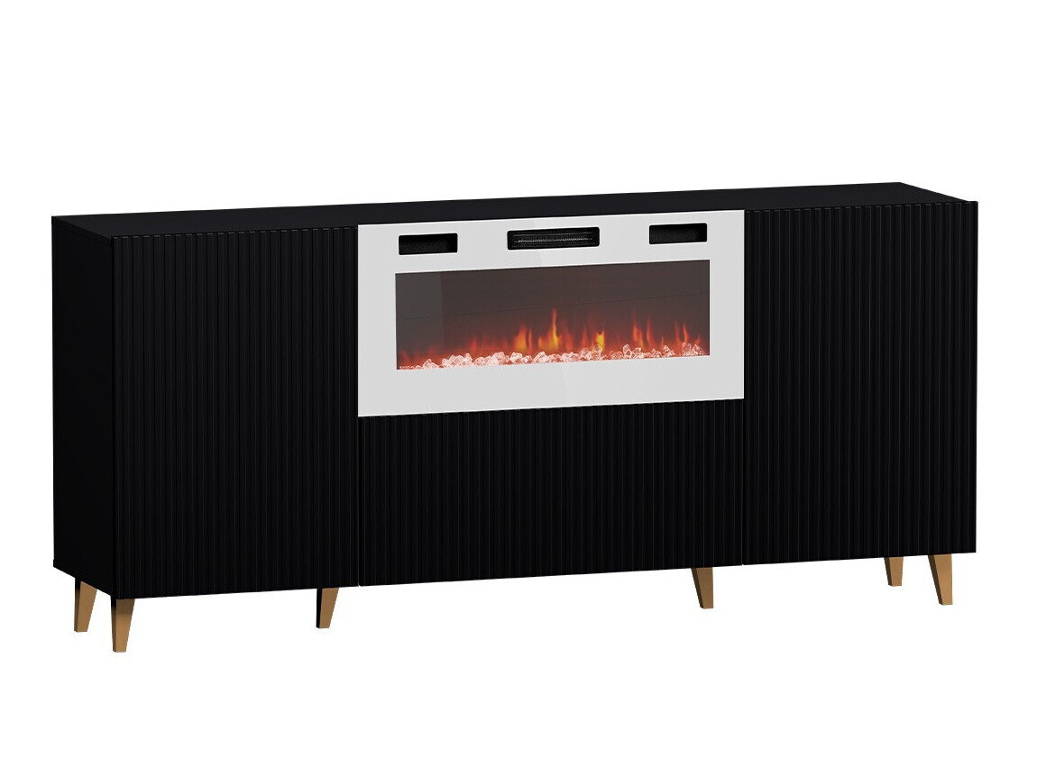 Ormarić Levmari 104 (Crna + Zlatna)