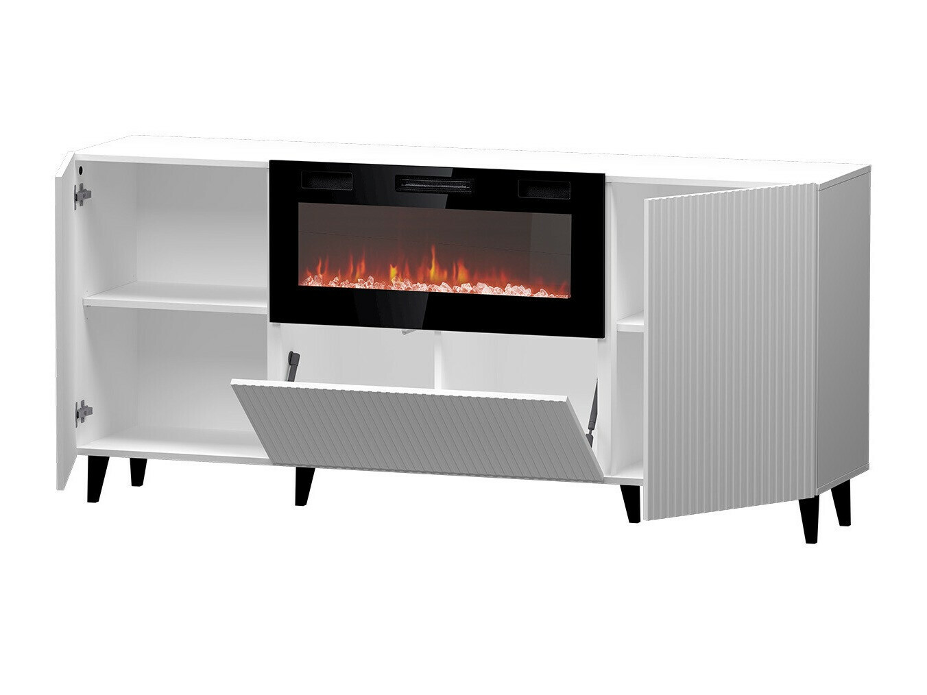 Ormarić Levmari 104 (Crna + Zlatna)