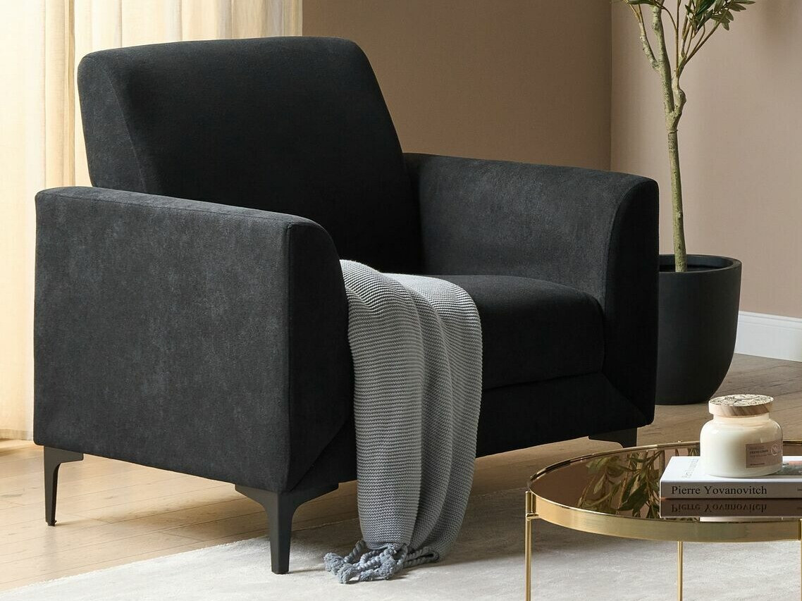 Fotelja Berwyn 1832 (Crna)