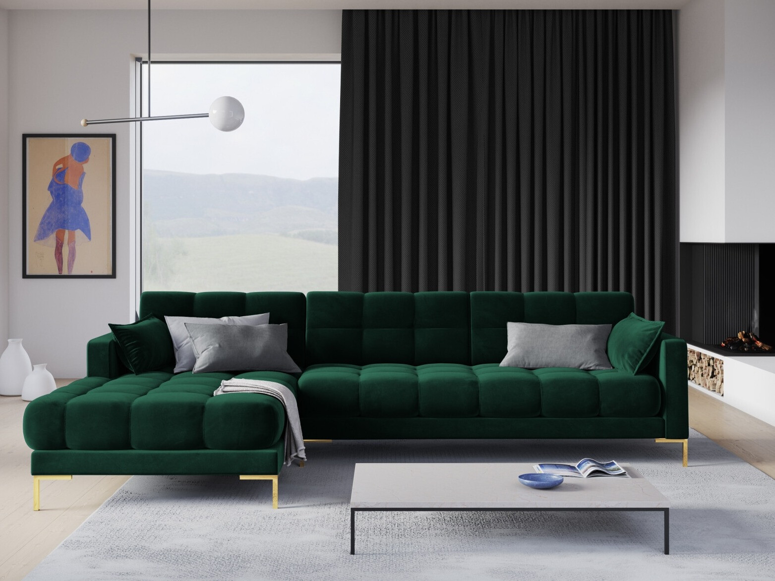 Kutna garnitura Lormelo 103 (Lijevo)