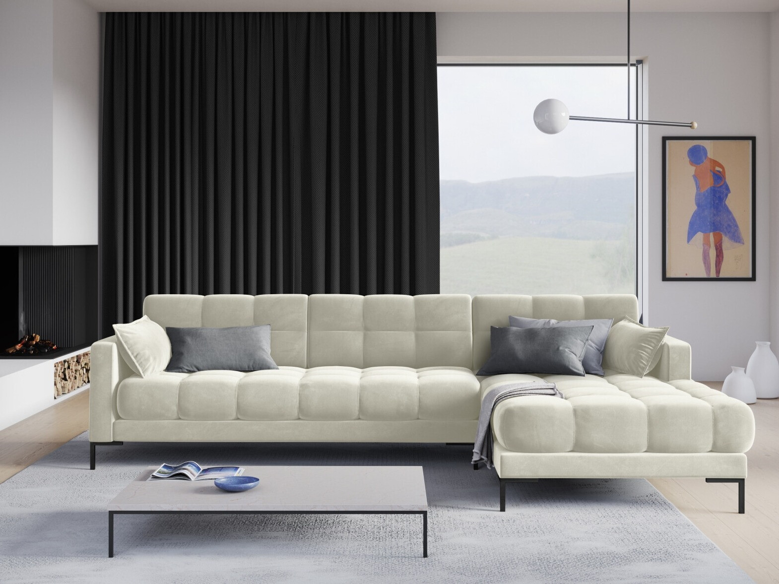 Kutna garnitura Lormelo 103 (Desno)