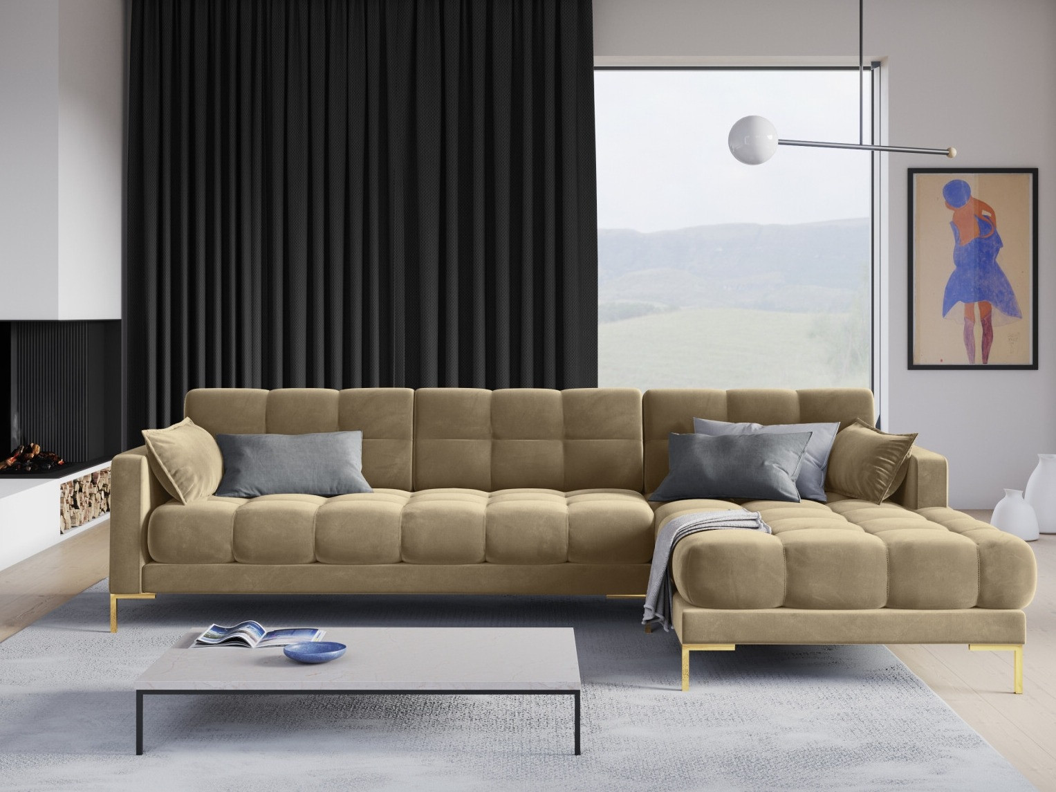 Kutna garnitura Lormelo 103 (Desno)