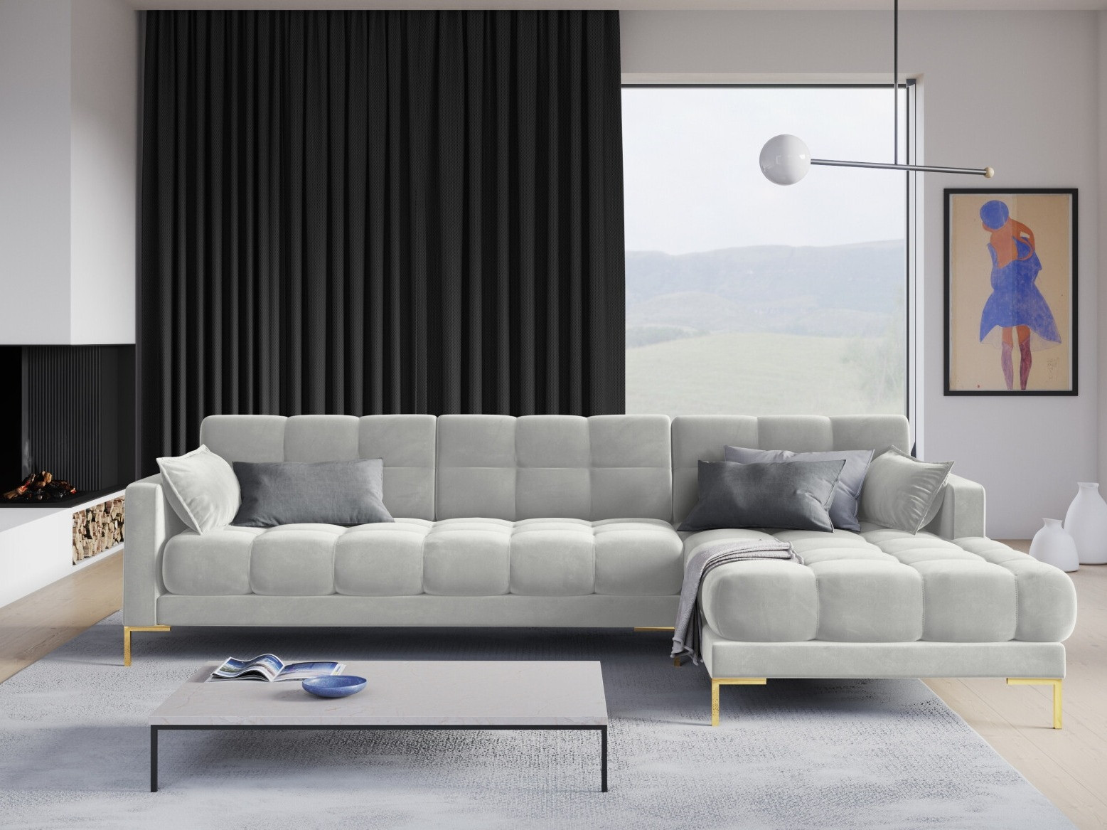 Kutna garnitura Lormelo 103 (Desno)