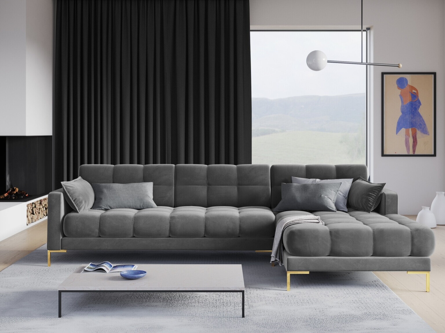 Kutna garnitura Lormelo 103 (Desno)