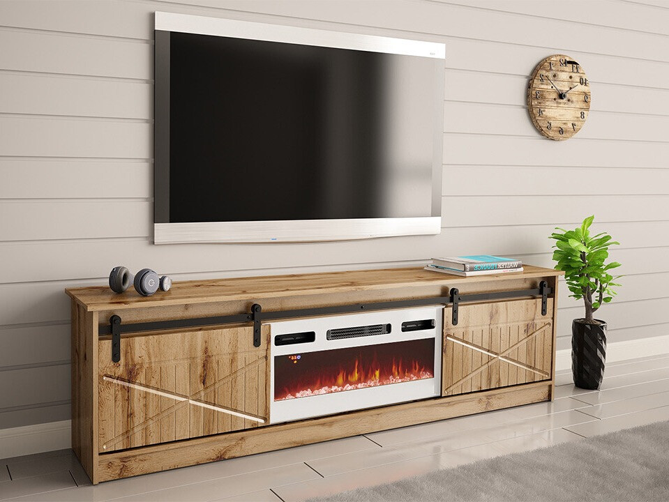 TV stol Charlotte 165 (Hrast Wotan)