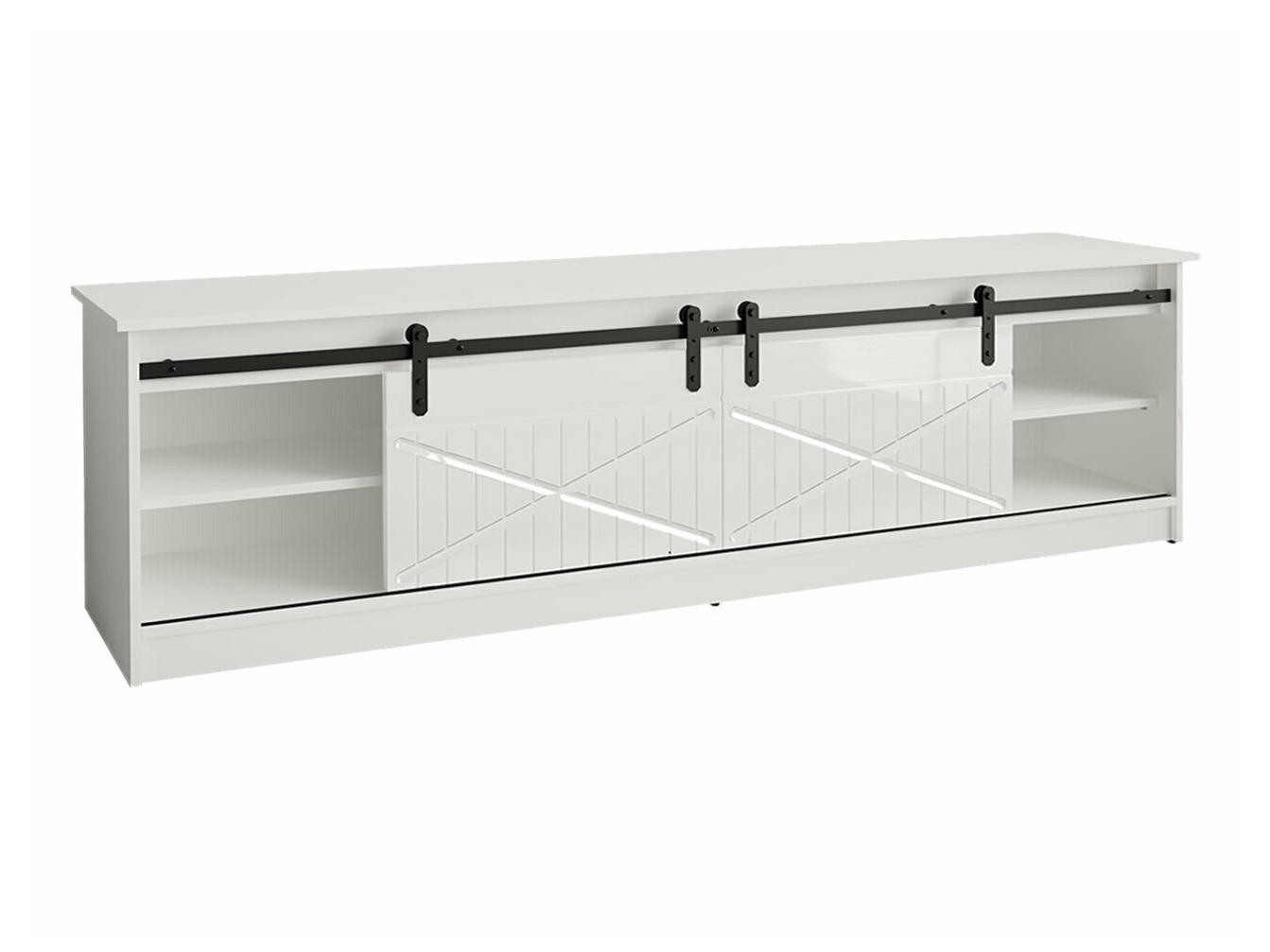 TV stol Charlotte 165 (Starinsko drvo)