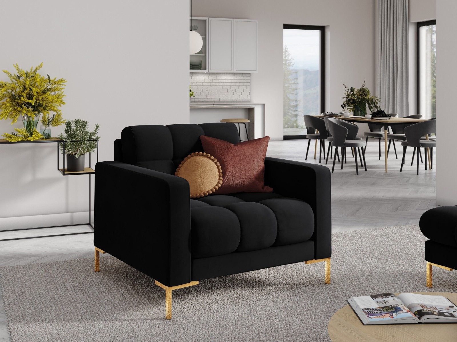 Fotelja Lormelo 106 (Bluvel 19)