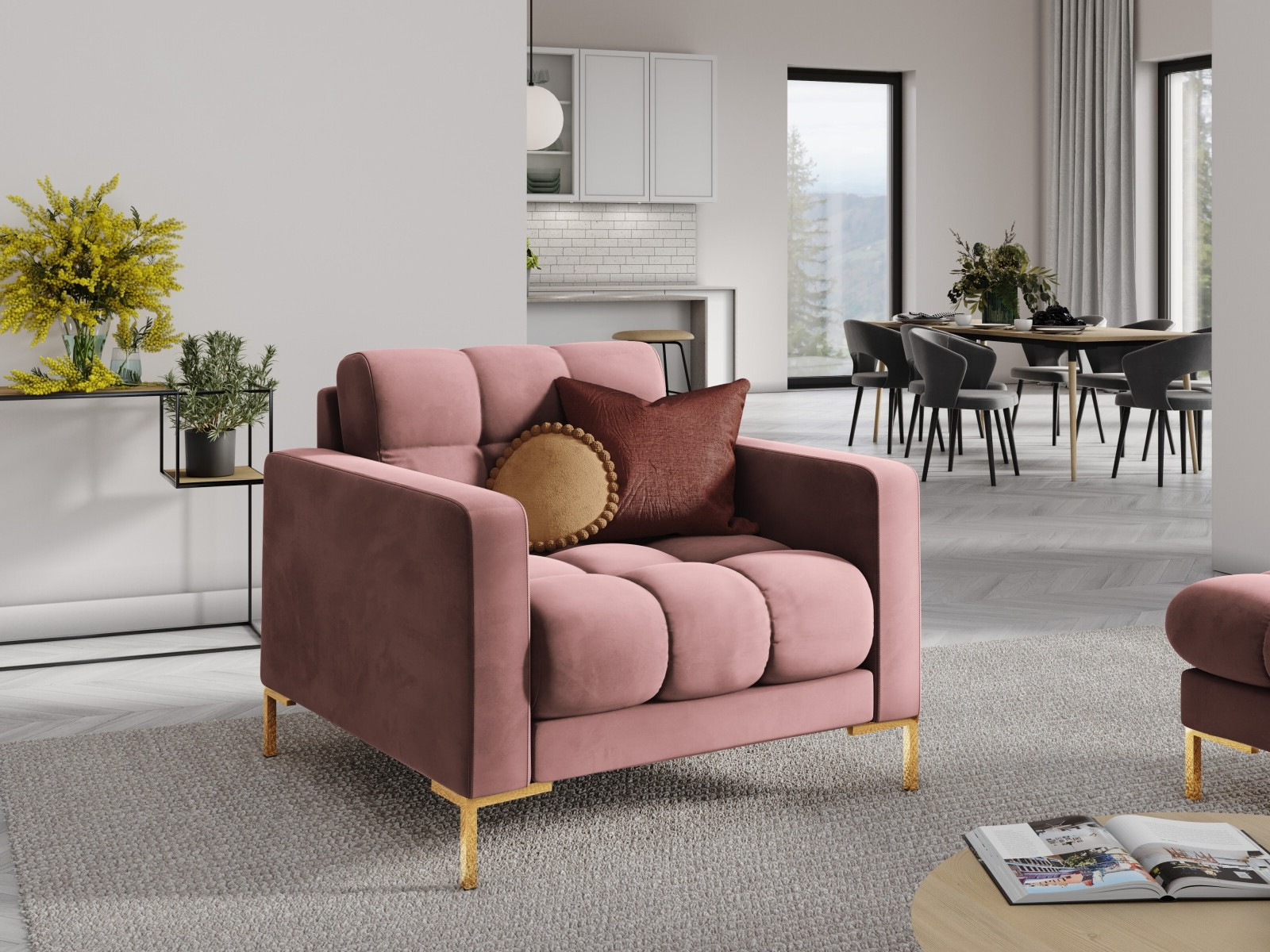 Fotelja Lormelo 106 (Bluvel 52)