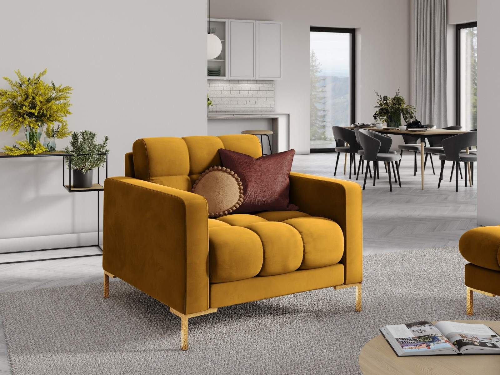 Fotelja Lormelo 106 (Bluvel 68)