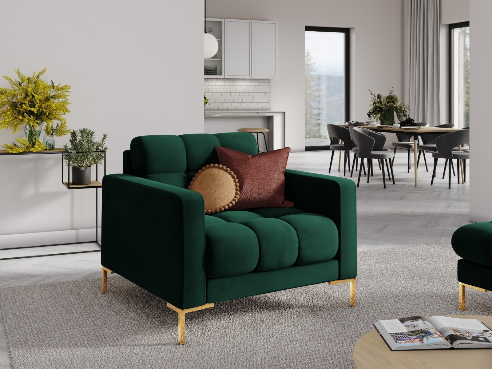 Fotelja Lormelo 106 (Bluvel 78)