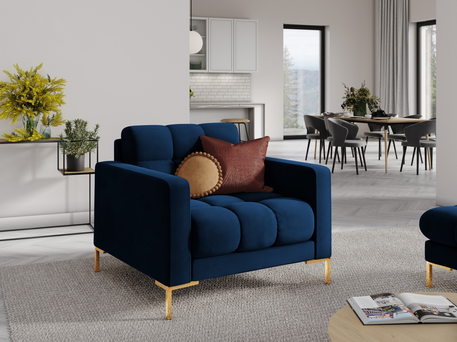 Fotelja Lormelo 106 (Bluvel 86)