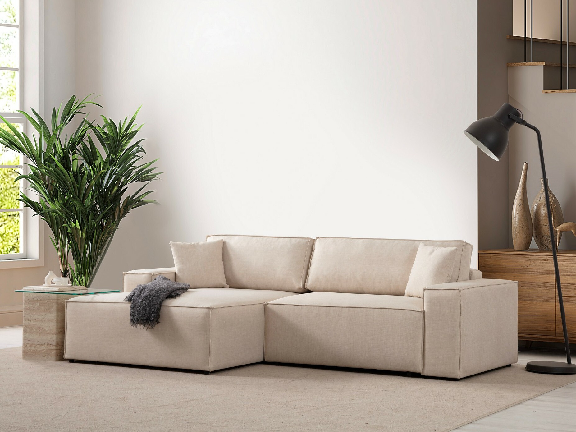 Kutna garnitura Altadena 580 (Krem)